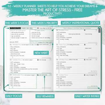 Law of Attraction Planner 2025 Master Your Goals