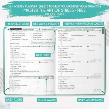 Law of Attraction Planner 2025 Master Your Goals