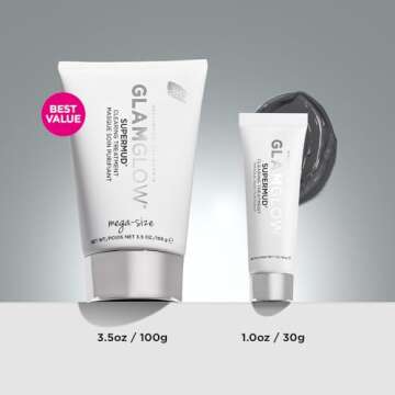 Glamglow SUPERMUD Instant Clearing Treatment Mask, 3.5 Ounce