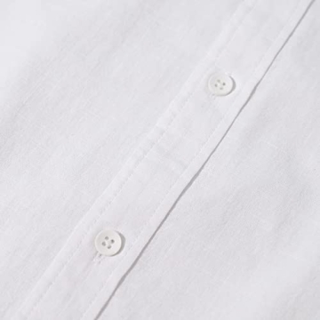 Stylish JEKAOYI Men’s Casual Cotton Linen Summer Shirt