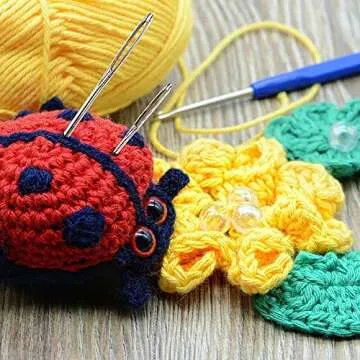 28/35/60 PCS Large-Eye Blunt Needles, Stainless Steel Yarn Knitting Needles, Sewing Needles for Hand Sewing, Crafting Knitting Weaving Stringing Needles, Perfect for Finishing Off Crochet Projects