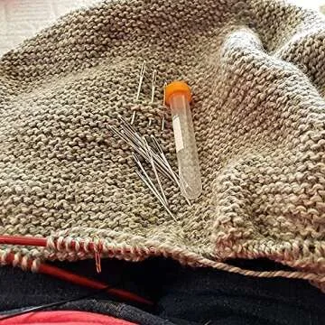 28/35/60 PCS Large-Eye Blunt Needles, Stainless Steel Yarn Knitting Needles, Sewing Needles for Hand Sewing, Crafting Knitting Weaving Stringing Needles, Perfect for Finishing Off Crochet Projects