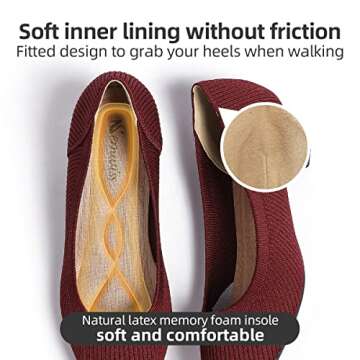 Semwiss Women's Low Heel Classic Pumps Pointed Toe Kitten Heels Shoes，Comfortable Casual Pumps for...