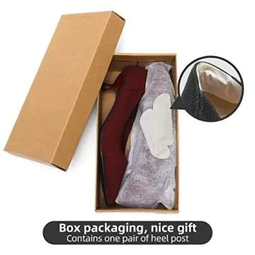 Semwiss Women's Low Heel Classic Pumps Pointed Toe Kitten Heels Shoes，Comfortable Casual Pumps for Women Dressy Wine Red