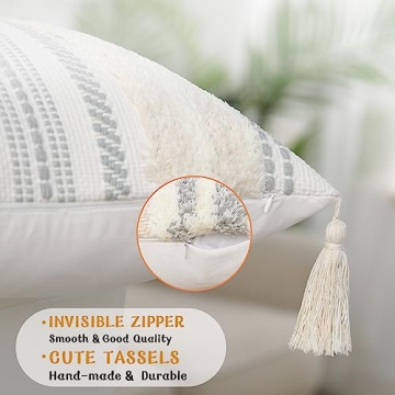 Buy decorUhome Boho Throw Pillow Covers Set of 2 Now