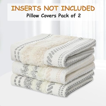 Buy decorUhome Boho Throw Pillow Covers Set of 2 Now