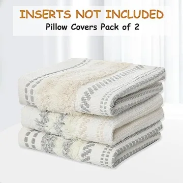 Buy decorUhome Boho Throw Pillow Covers Set of 2 Now