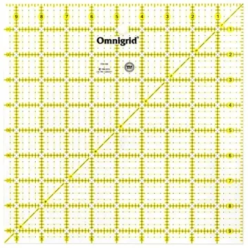 Omnigrid Durable Quilting Rulers 12-1/2 Inch Value Set