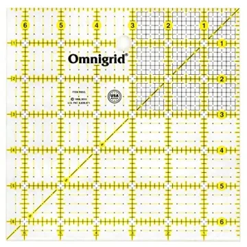 Omnigrid Durable Quilting Rulers 12-1/2 Inch Value Set
