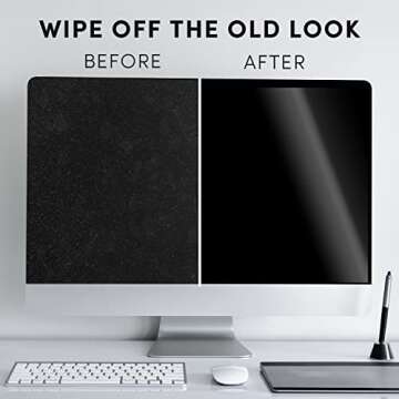 Screen Cleaner Spray - TV Screen Cleaner Spray and Wipe, Computer Screen Cleaner for Electronic Devi...