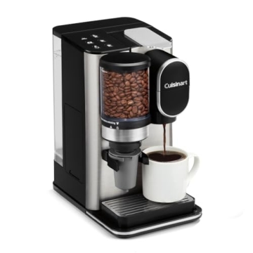 Cuisinart Single Serve Coffee Maker & Grinder - Perfect Brew Anytime