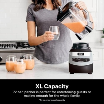Ninja 1000-Watt Blender for Smoothies & Frozen Drinks