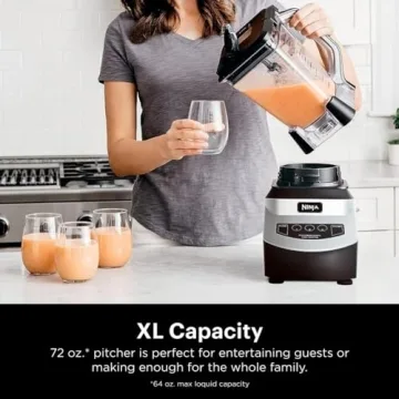 Ninja 1000-Watt Blender for Smoothies & Frozen Drinks