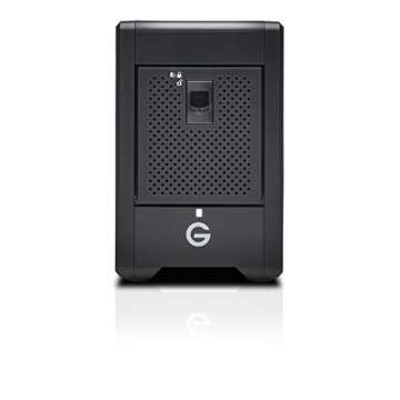 G-Technology 24TB G-Speed Shuttle Thunderbolt 3 – Transportable, 4-Bay Raid Storage Solution – 0G10072-1