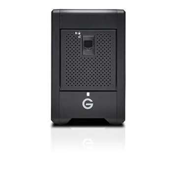G-Technology 24TB G-Speed Shuttle Thunderbolt 3 – Transportable, 4-Bay Raid Storage Solution – 0G10072-1