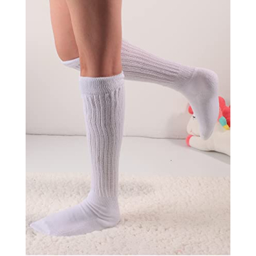 HASMES Women's Vintage Slouch Socks Comfort Retro Style