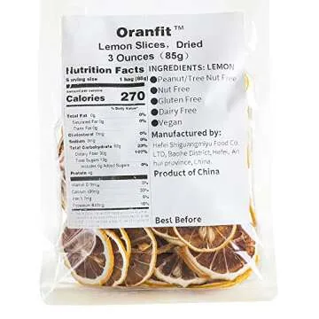 Oranfit Dried Lemon Slices: Natural Flavor for Every Occasion