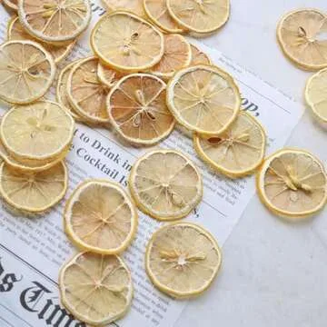 Oranfit Dried Lemon Slices: 100% Natural Flavor Boosts