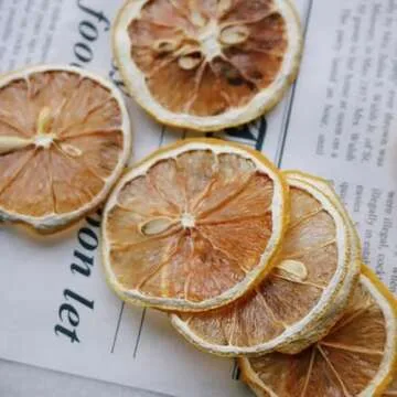 Oranfit Dried Lemon Slices: 100% Natural Flavor Boosts