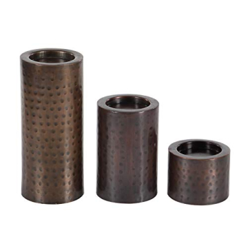 Stylish Deco 79 Metal Candle Holder Set for Home Decor