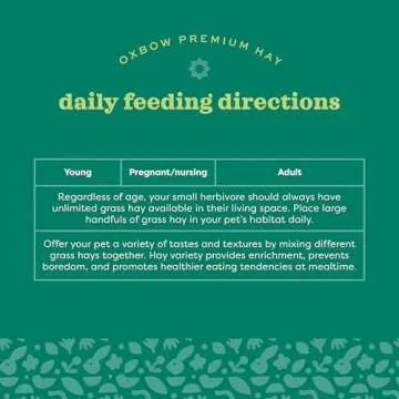 Oxbow Animal Health Western Timothy Hay - All Natural Hay for Rabbits, Guinea Pigs, Chinchillas, Hamsters & Gerbils- Made in the USA- Fiber Rich- Veterinarian Recommended - 25 lb. Bulk Size