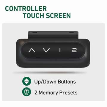 FEZIBO Adjustable Height Electric Standing Desk