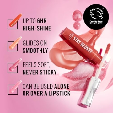 Rimmel Stay Glossy Lip Gloss for Shine and Color