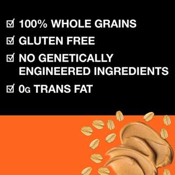 KIND HEALTHY GRAINS Granola Family Size, Healthy Snack, Peanut Butter Granola Clusters, 10g Protein, Snack Mix 11 OZ (6 Pack)