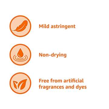 Amazon Basics Witch Hazel USP Astringent, Unscented, 16 Fluid Ounces (Previously Solimo)