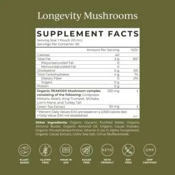 Cymbiotika Organic Liposomal Mushroom Supplement for Wellness