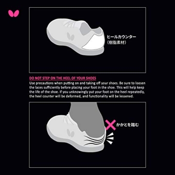 Butterfly Lezoline Vilight Shoes - Lightweight Table Tennis Footwear