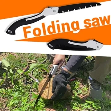 YUESHENG Hand Auger Drill and Folding Saw for Camping