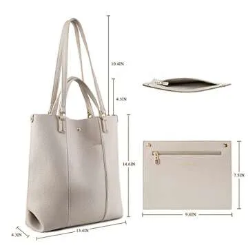 Montana West Vintage Large Tote Bag for Women