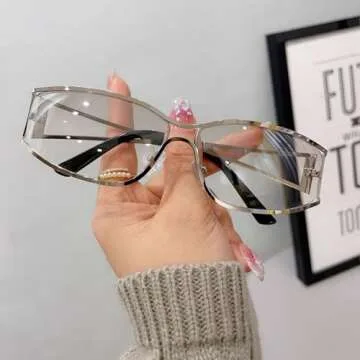 Trendy Y2K Sunglasses with UV400 Protection for All