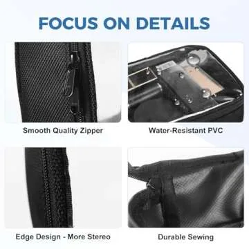 Moyad TSA Approved Clear Toiletry Bag for Travel