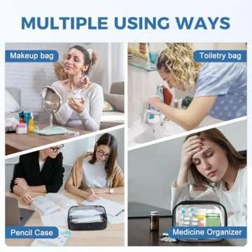 Moyad TSA Approved Clear Toiletry Bag for Travel
