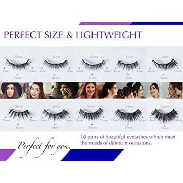 Eyelash Growth Serum & Magnetic Eyelashes With Eyeliner Kit