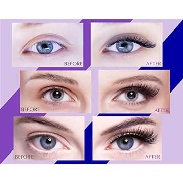 Eyelash Growth Serum & Magnetic Eyelashes With Eyeliner Kit