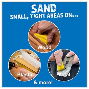 Sanding Mouse Mini Detail Sander with 50 Sanding Strips