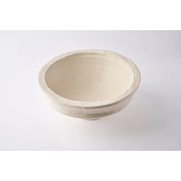 Elegant Mud Pie Paper Mache Pedestal Bowl for Home Decor