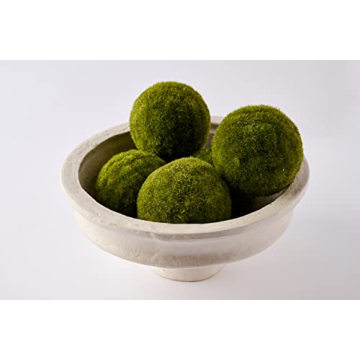 Elegant Mud Pie Paper Mache Pedestal Bowl for Home Decor