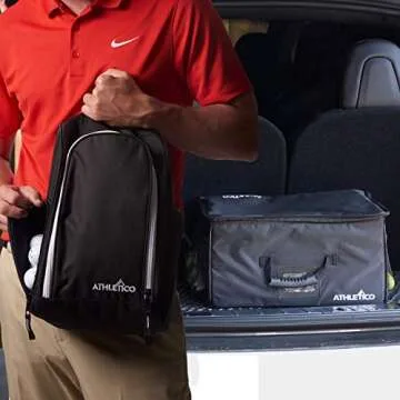 Athletico Golf Trunk Organizer and Shoe Bag Set