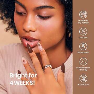 Beetles Brown Gel Nail Polish for Gorgeous Nails at Home