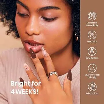 Beetles Brown Gel Nail Polish for Gorgeous Nails at Home