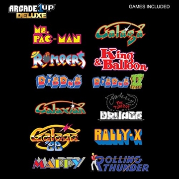 ARCADE1UP Class of 81’ Deluxe Arcade Machine with 12 Classics