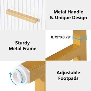 Stylish Tribesigns 2-Drawer Nightstand for All Spaces