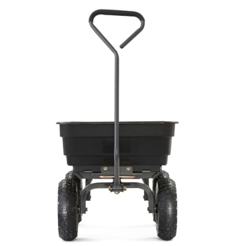 Gorilla Carts 600LB Utility Cart Quick Dump All-Terrain