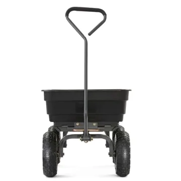 Gorilla Carts 600LB Utility Cart Quick Dump All-Terrain