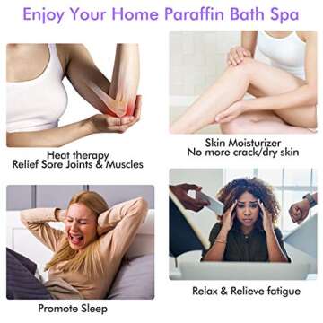 Ejiubas Paraffin Wax Machine - Soothing & Fast Heating