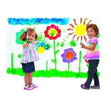 Colorations Washable Finger Paints, 16 fl oz, Brown, Non-Toxic, Creamy, Vibrant, Kids Paint, Craft, Hobby, Fun, Art Supplies, Young kids, finger painting, hand painting